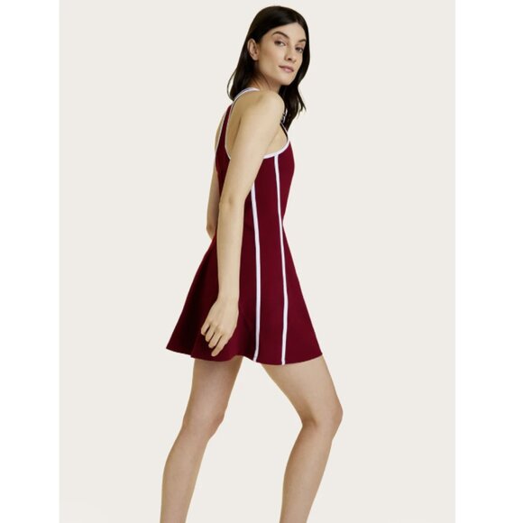 Alala Framed Serena Dress, Garnet, Small, NWT (MSRP $145) - Picture 5 of 6